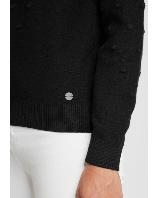 Oxmo Black Pullover Dotta