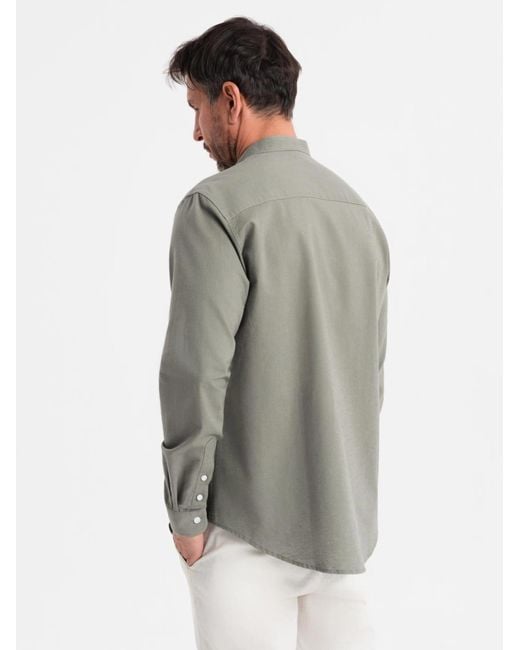 Ombre Hemd in Gray für Herren