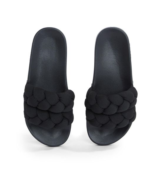 Tommy Hilfiger Black Pantolette