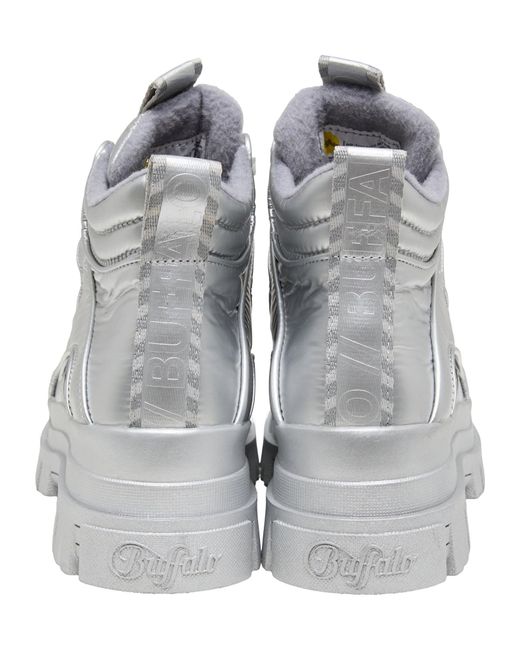 Buffalo Gray Schnürstiefelette Aspha
