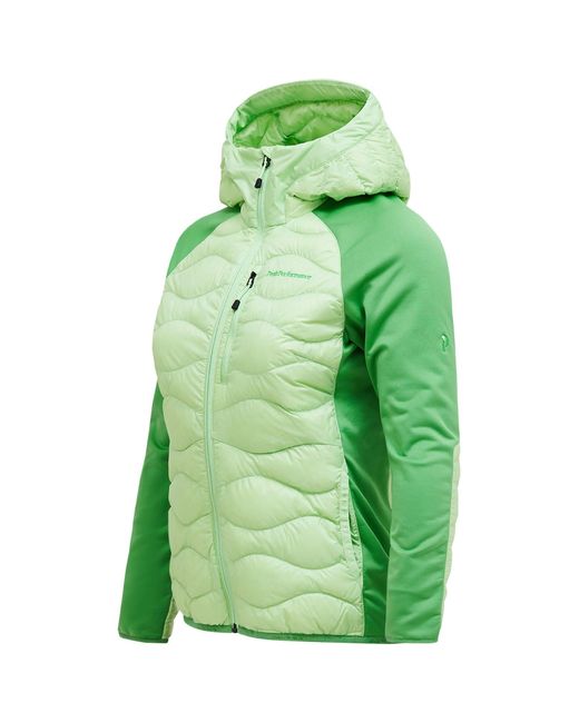 Peak Performance Green Funktionsjacke W Helium Down Hybrid Hood