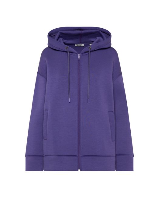 SENSES.THE LABEL Purple Sweatjacke