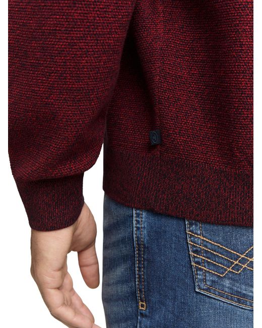 Tom Tailor Pullover in Red für Herren