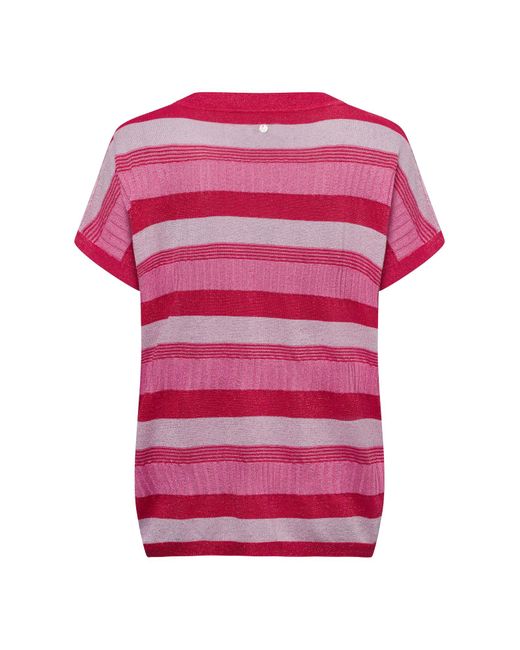 Numph Pink T-Shirt 'Numaja'