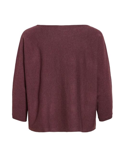 Vila Purple Pullover Vimalu