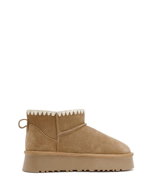Derimod Natural Ankle Boots
