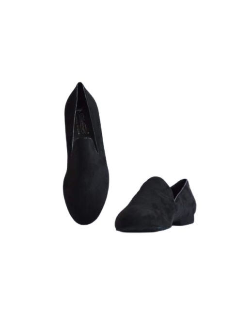 Dancing Queen Mokassin 637 Tanz-Mocassins in Black für Herren