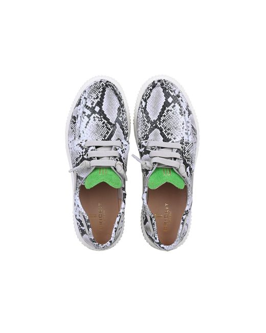 CRICKIT White Halbschuh Tina