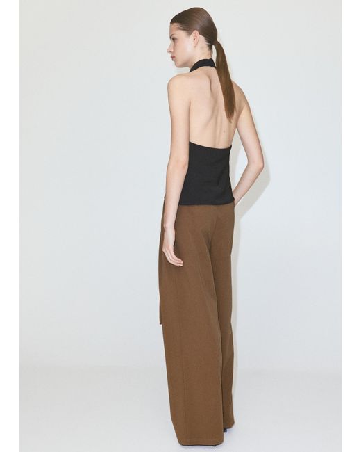Mango Black Top Dalias