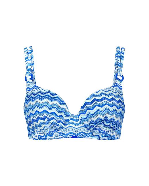 Triumph Blue Bügel-Bikini-Top Label Mix & Match Summer
