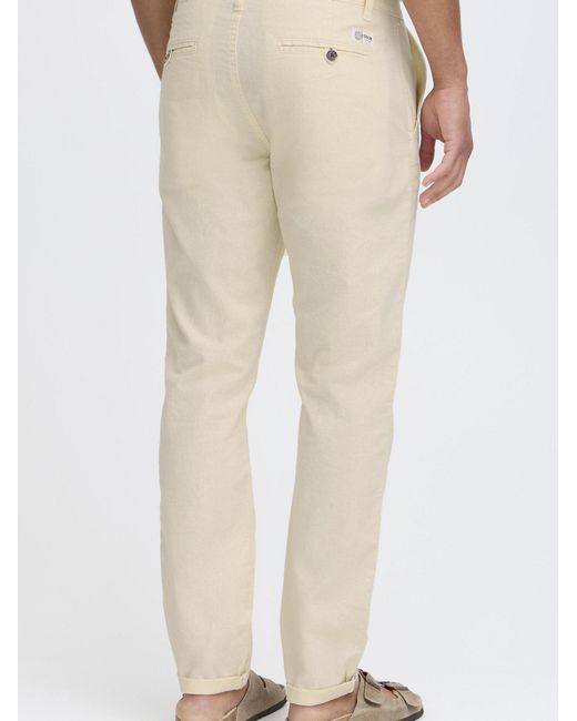 Solid Leinenhose Loran in Natural für Herren