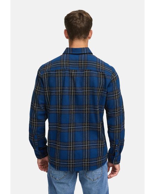 INDICODE Hemd in Blue für Herren