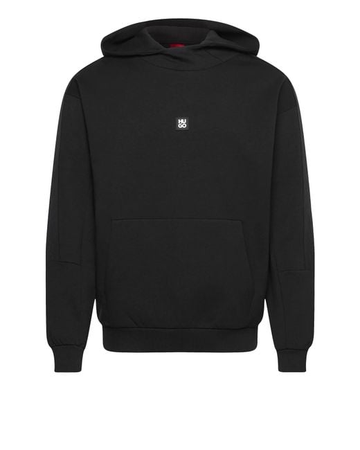 HUGO Sweatshirt Danovohood in Black für Herren