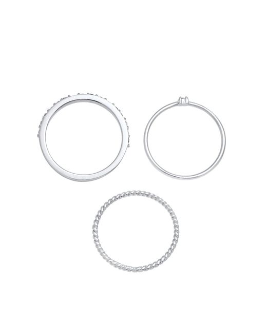 Elli Jewelry White Ring