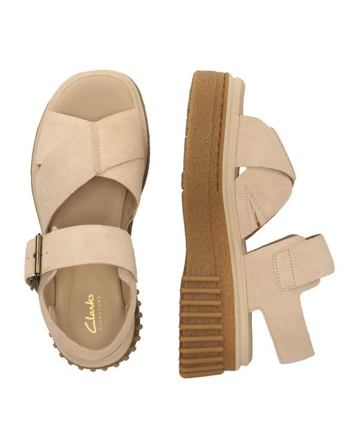 Clarks Natural Sandale Evamar
