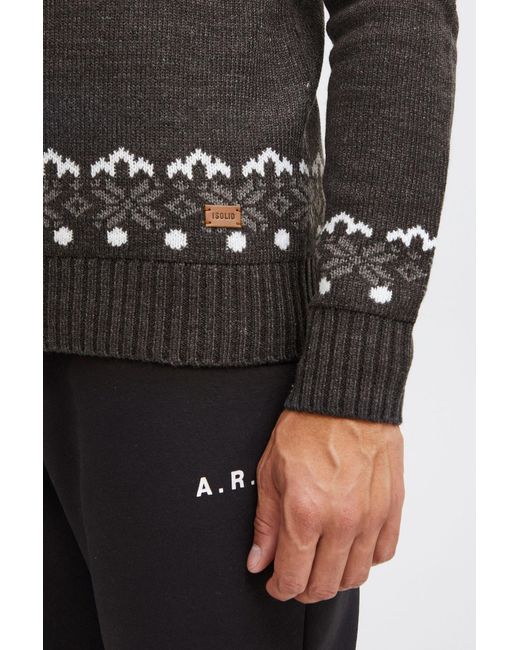 Solid Pullover Norwig in Multicolor für Herren