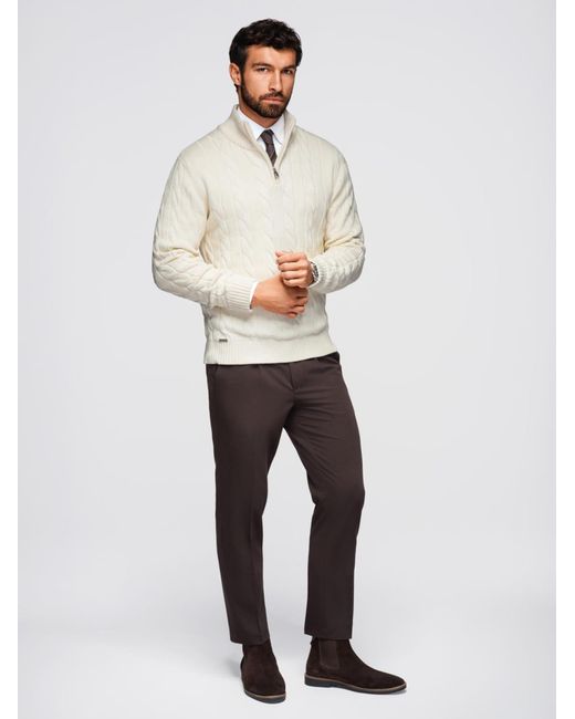 Ombre Pullover in White für Herren