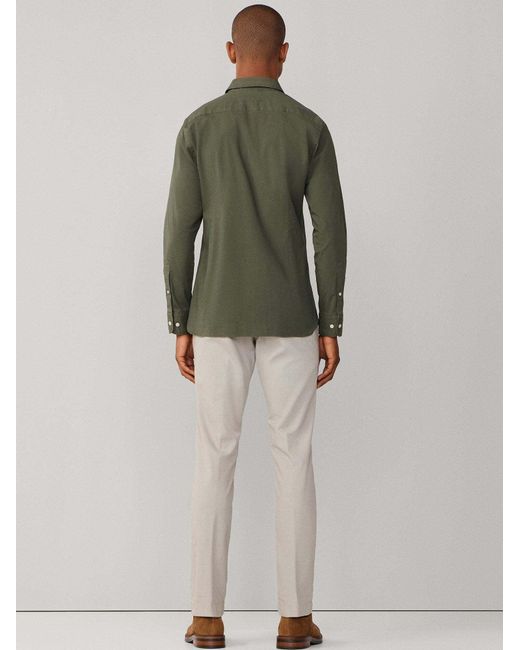 Hackett Hemd Ess in Green für Herren