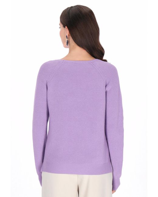 Usha Purple Pullover Casual