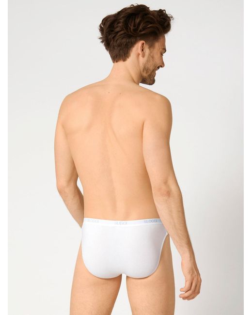 Sloggi Minislip Basic in White für Herren