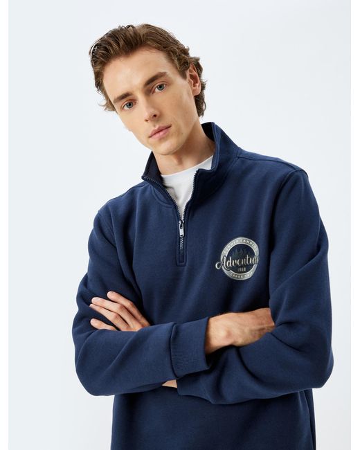 Koton Sweatshirt in Blue für Herren