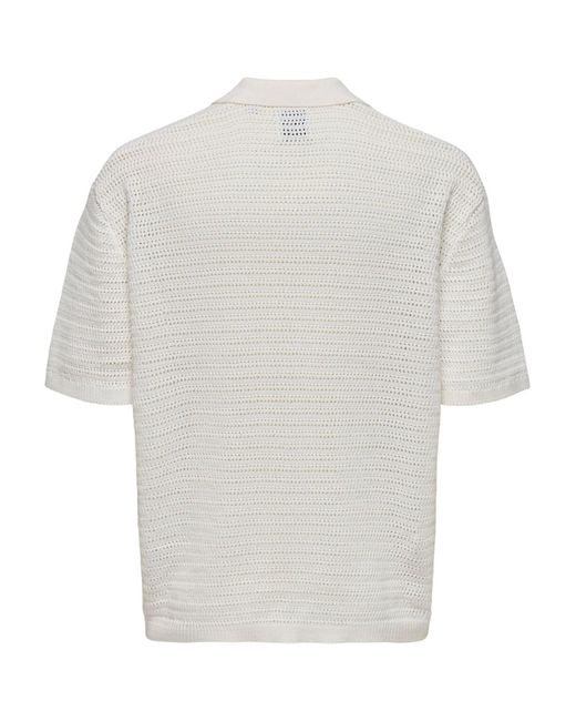 Only & Sons Hemd Thiago in White für Herren