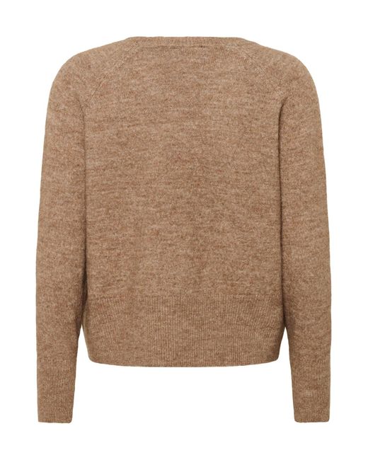 Kaffe Brown Pullover Kaniel