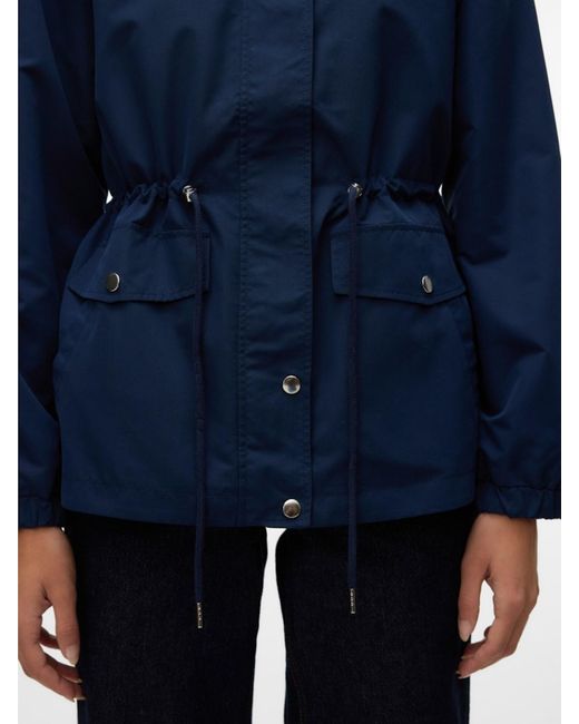 Vero Moda Blue Parka Vmpaisley