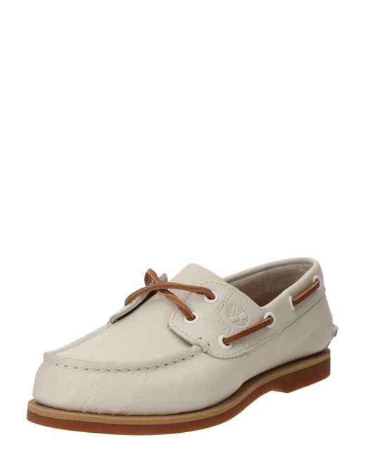 Timberland White Mokassin 'Classic'