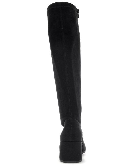 Gabor Black Milano Stiefel, Blockabsatz, Langschaftstiefel, Schafthöhe 42 cm