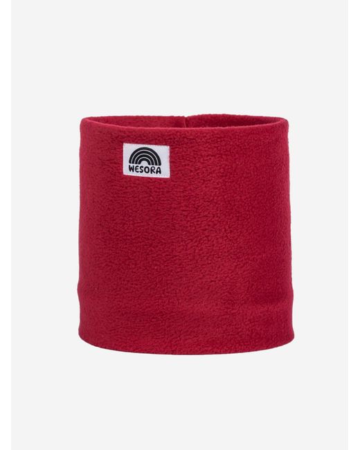 WESORA GmbH Red Schlauchschal Fleece Neckwarmer