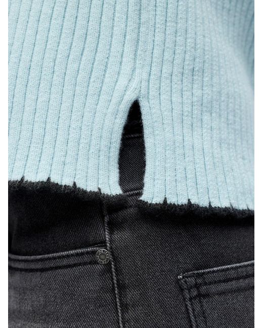 Object Blue Pullover Objelva