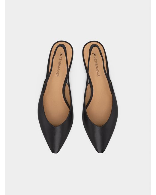 Peter Kaiser Black Slingpumps