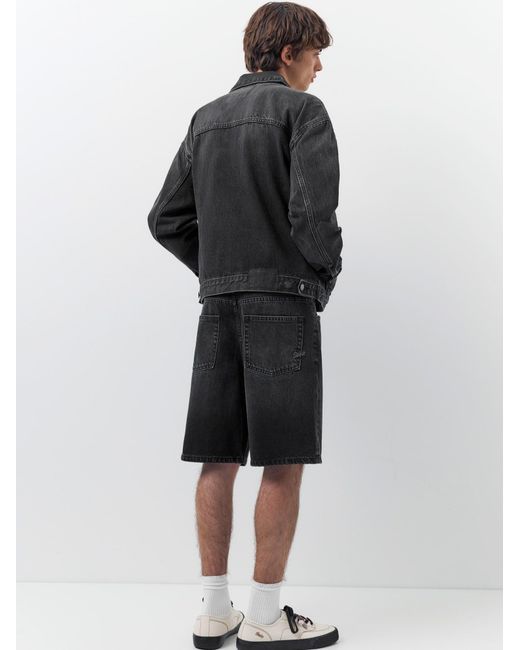 Pull&Bear Shorts in Black für Herren