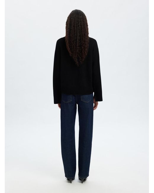 SELECTED Black Pullover