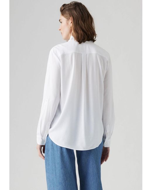 Levi's White Levis Bluse
