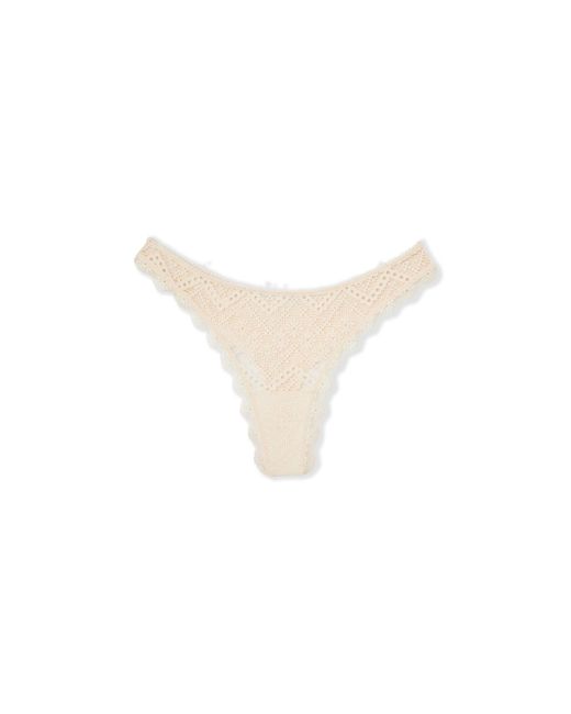 Etam White String Eclipse