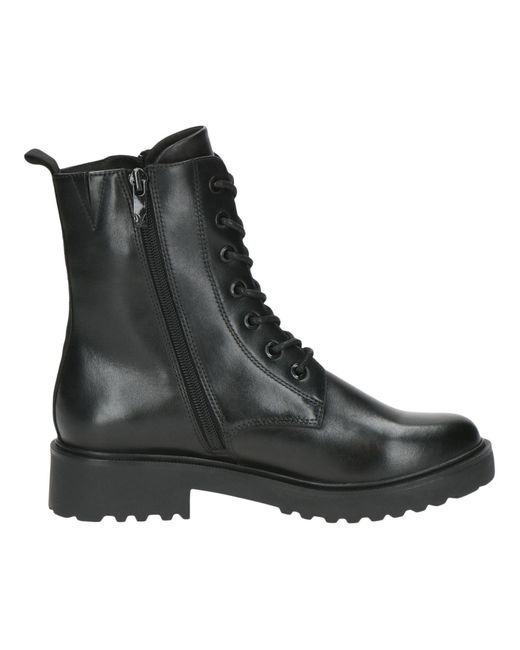 Caprice Black Schnürstiefelette