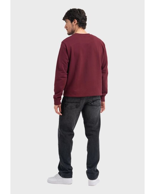 Oldskull Sweatshirt Basic Osk in Purple für Herren