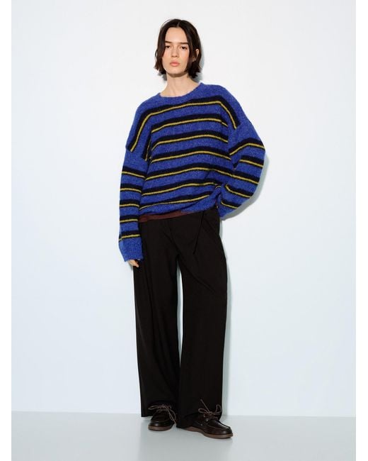 Pull&Bear Blue Pullover Pacific