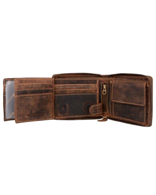 Greenburry Brown Geldbörse