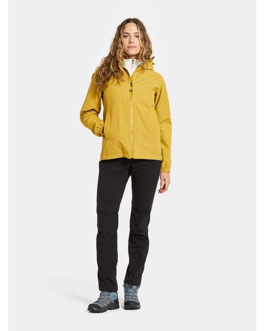 Didriksons Yellow Regenjacke Varja