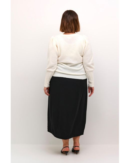 Kaffe White Pullover Kc Amalia