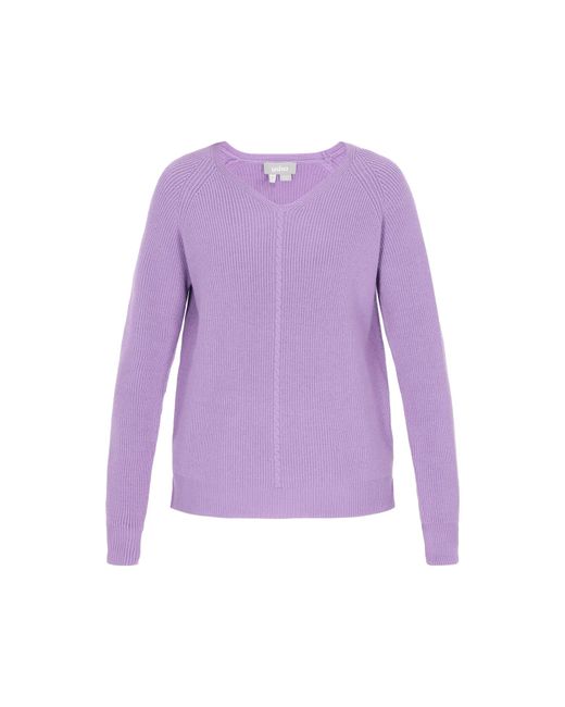 Usha Purple Pullover Casual