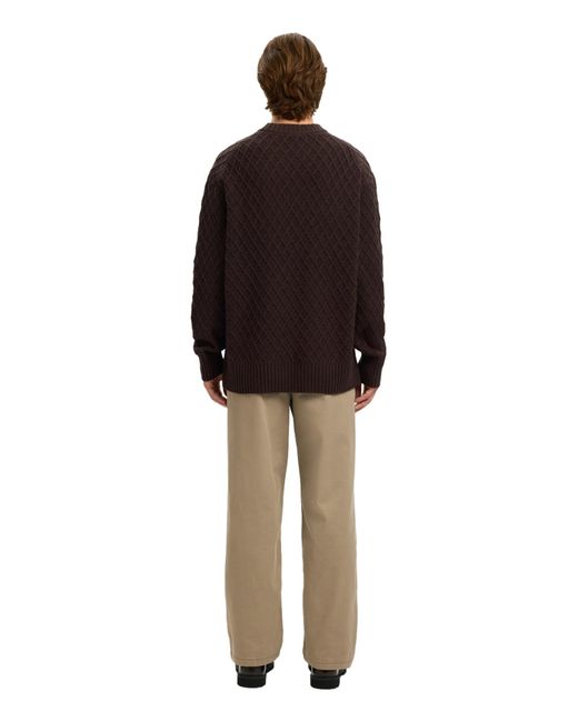 SELECTED Pullover in Black für Herren