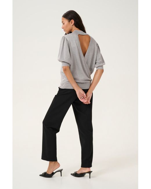 Kaffe Gray Pullover 'regina'