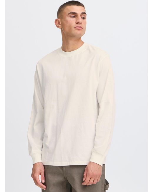 Solid Sweatshirt Sdreynaldo in White für Herren