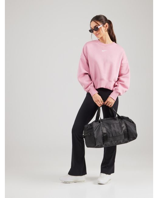Nike Pink Sweatshirt 'Phoenix Fleece'