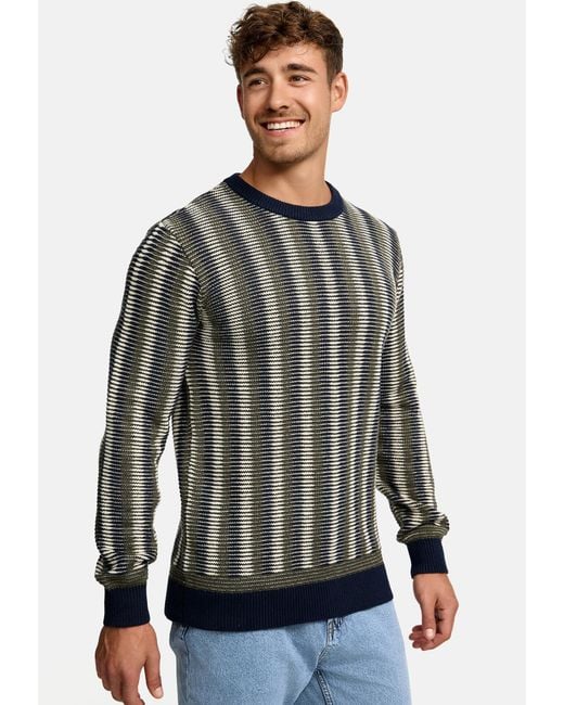 INDICODE Pullover Scott in Black für Herren