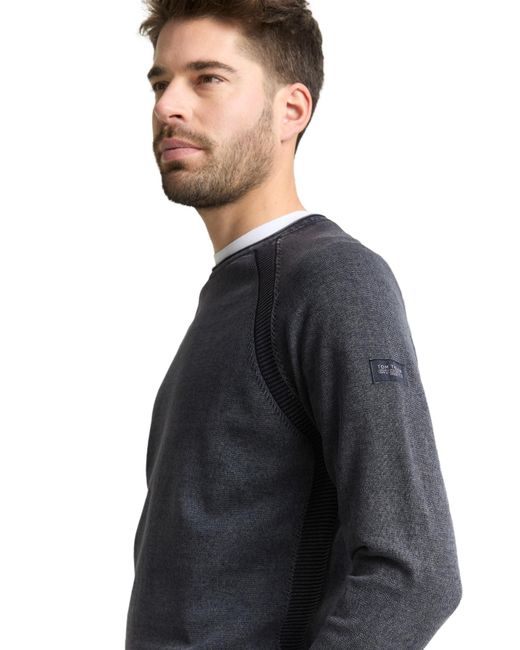 Tom Tailor Pullover in Gray für Herren